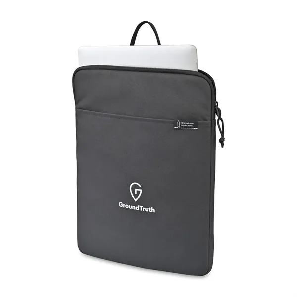 16" laptop sleeve with padded main compartment with zipper closure.... from ASI 56070 Gemline / Gemline®