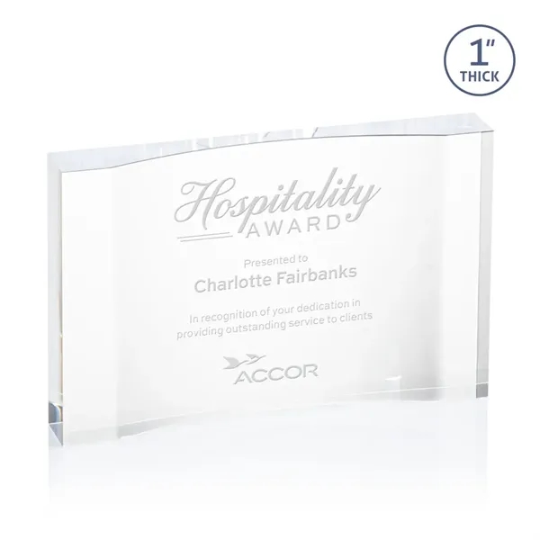 The freestanding Langworth Award is a stunning, thick accolade that radiates... from ASI 84592 St Regis Group / St Regis