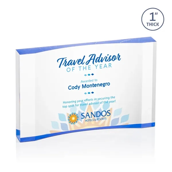 The Langworth VividPrint™ Award is a stunning, thick accolade featuring a... from ASI 84592 St Regis Group / St Regis