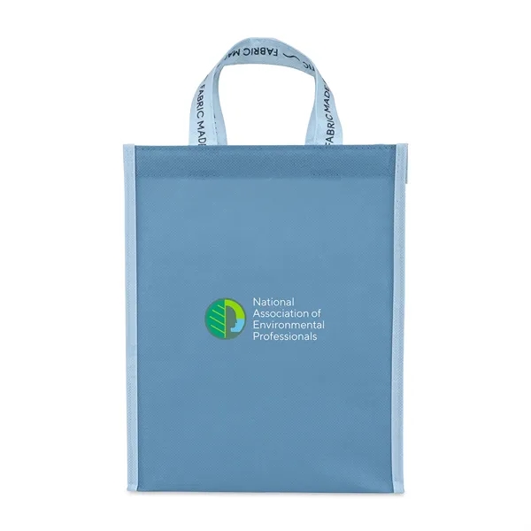 Reusable lunch tote bag made of recycled ocean plastic.... from ASI 56070 Gemline / Gemline®