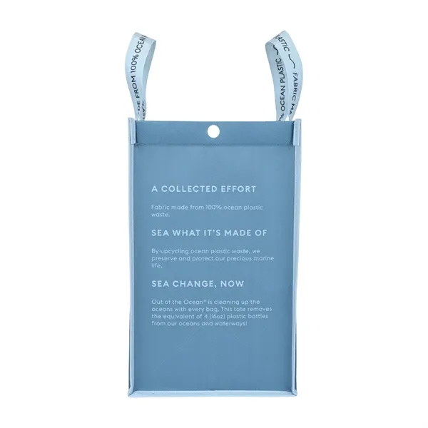 Reusable lunch tote bag made of recycled ocean plastic.... from ASI 56070 Gemline / Gemline®