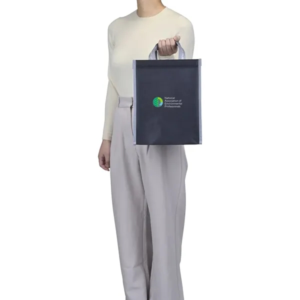 Reusable lunch tote bag made of recycled ocean plastic.... from ASI 56070 Gemline / Gemline®