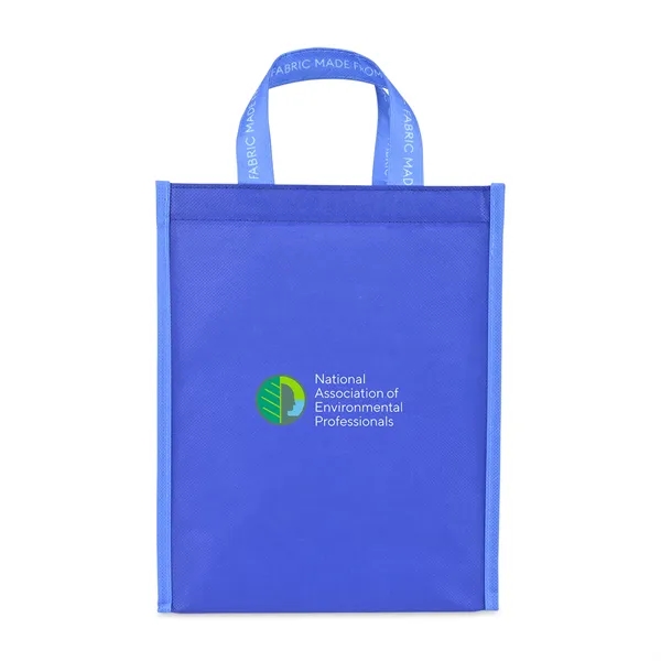 Reusable lunch tote bag made of recycled ocean plastic.... from ASI 56070 Gemline / Gemline®