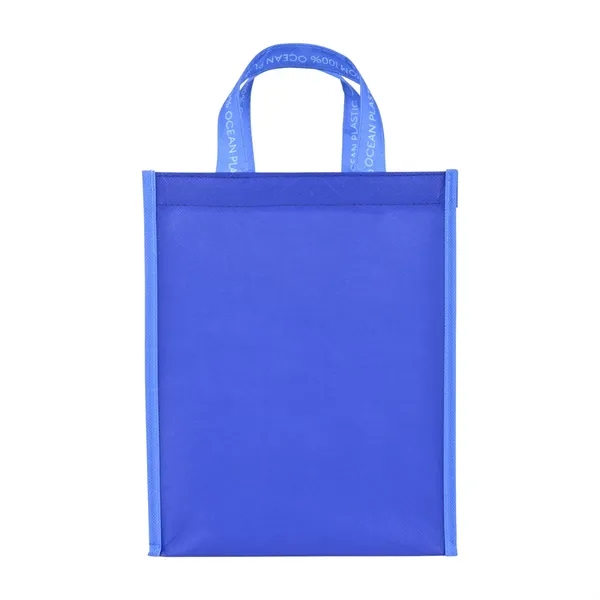 Reusable lunch tote bag made of recycled ocean plastic.... from ASI 56070 Gemline / Gemline®