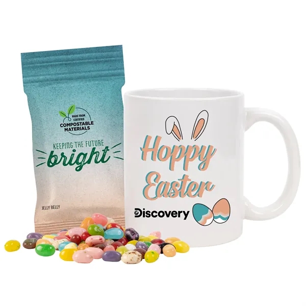 11 oz ceramic mug with digibag made from compostable materials filled... from ASI 44900 NC Custom (CI/Lanco) / Lanco