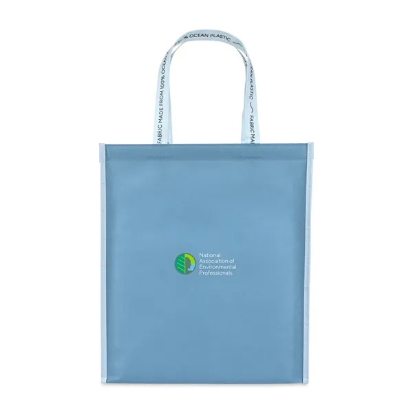 Reusable shopping tote bag made with recycled ocean plastic.... from ASI 56070 Gemline / Gemline®