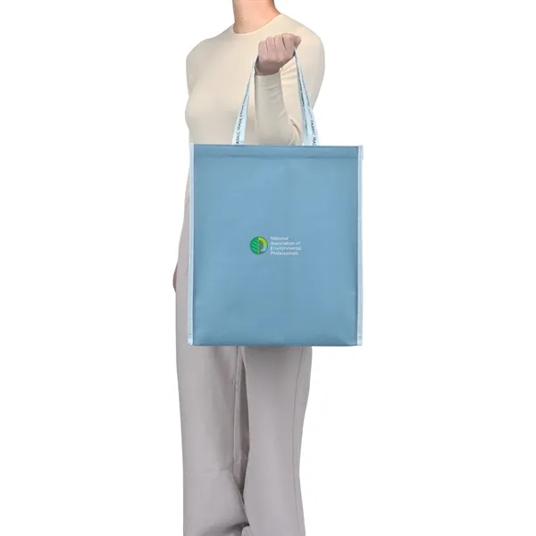 Reusable shopping tote bag made with recycled ocean plastic.... from ASI 56070 Gemline / Gemline®
