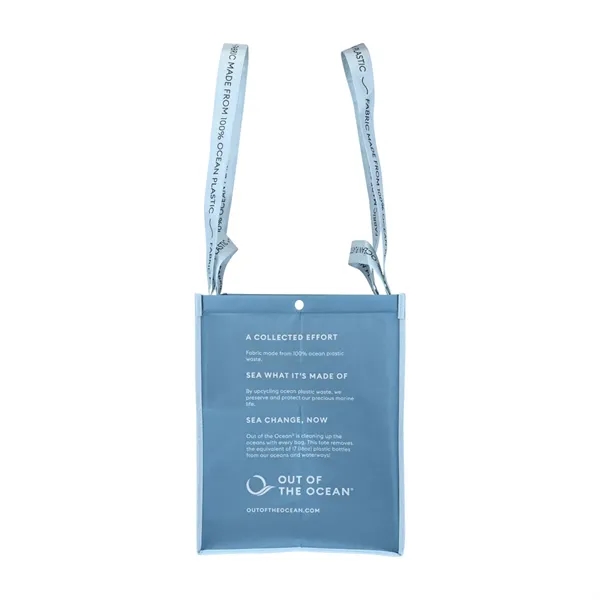 Reusable shopping tote bag made from recycled ocean plastic.... from ASI 56070 Gemline / Gemline®