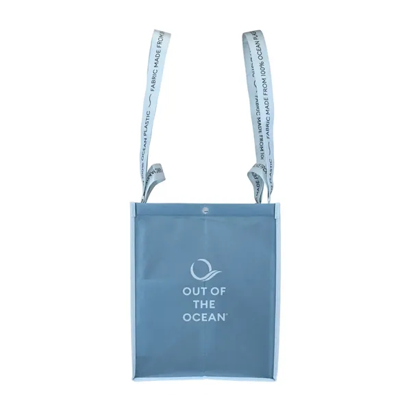 Reusable shopping tote bag made from recycled ocean plastic.... from ASI 56070 Gemline / Gemline®