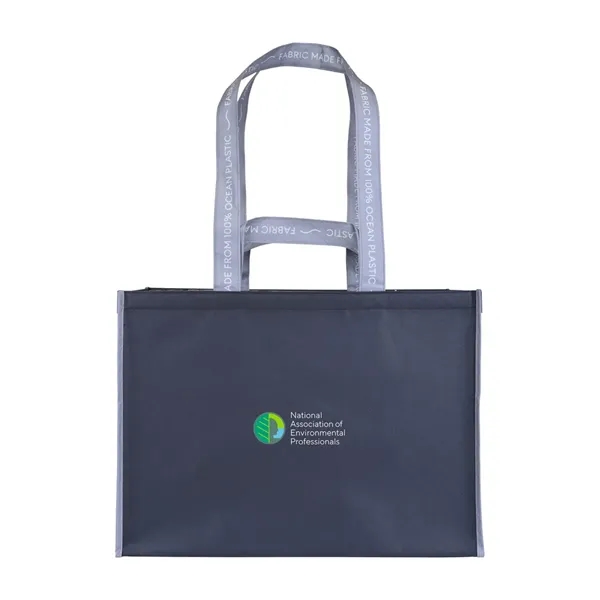Reusable shopping tote bag made from recycled ocean plastic.... from ASI 56070 Gemline / Gemline®
