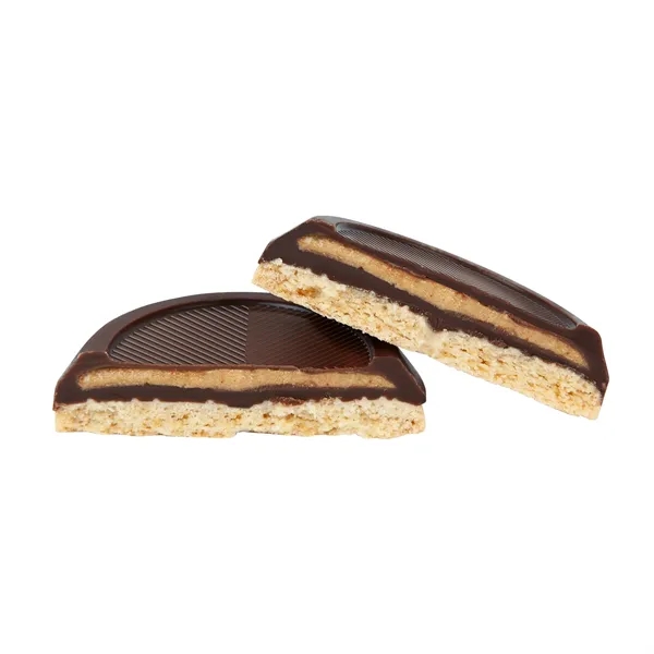 Crispy vanilla wafer topped with a milk or dark chocolate with... from ASI 44900 NC Custom (CI/Lanco) / Chocolate Inn