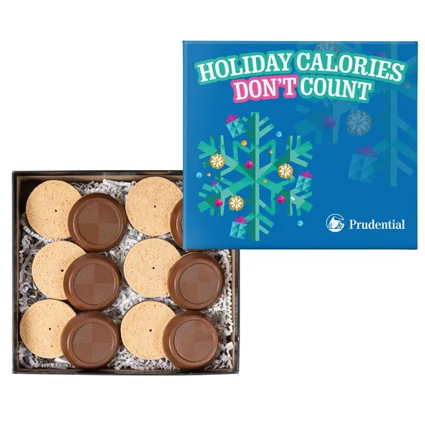 12 Piece Truffle Cookie Gift Box... from ASI 44900 NC Custom (CI/Lanco) / Chocolate Inn