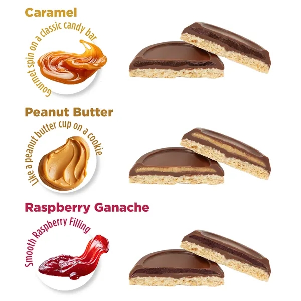 12 Piece Truffle Cookie Gift Box... from ASI 44900 NC Custom (CI/Lanco) / Chocolate Inn