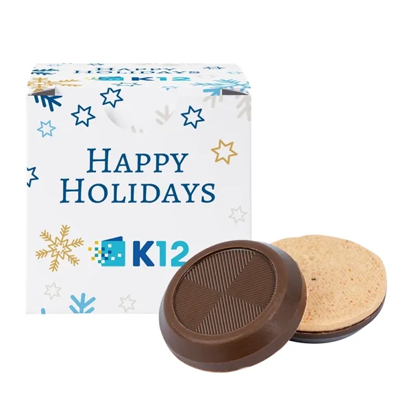 Desk Drop Box with Truffle Cookies... from ASI 44900 NC Custom (CI/Lanco) / Chocolate Inn