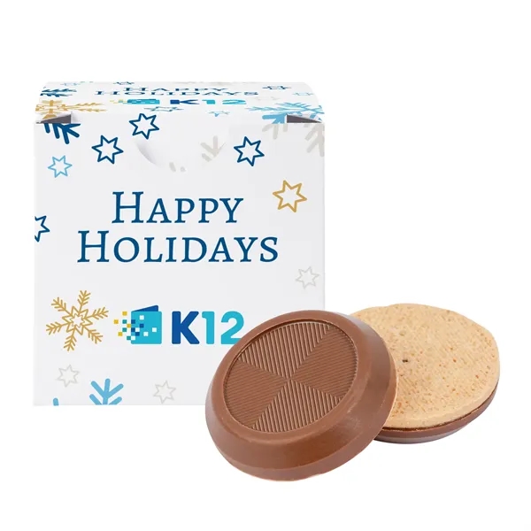 Desk Drop Box with Truffle Cookies... from ASI 44900 NC Custom (CI/Lanco) / Chocolate Inn