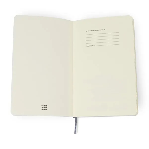 Hard bound notebook with ivory-colored paper, elastic closure and ribbon bookmark.... from ASI 56070 Gemline / Gemline®