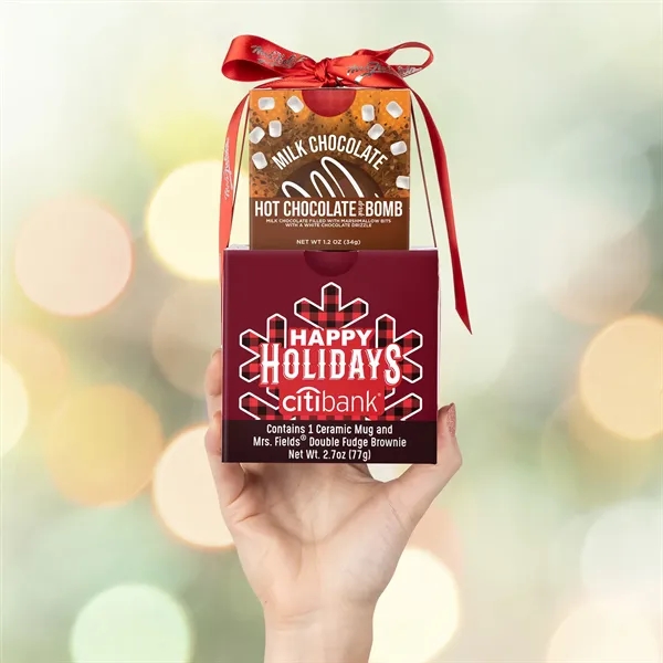 Mug, Brownie, Hot Chocolate Bomb Gift Set.... from ASI 44900 NC Custom (CI/Lanco)