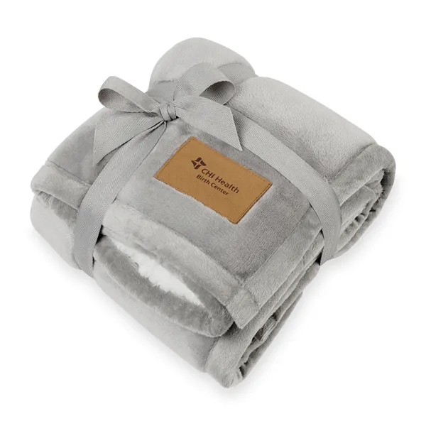 36" x 24" sherpa baby blanket.... from ASI 56070 Gemline / Gemline®