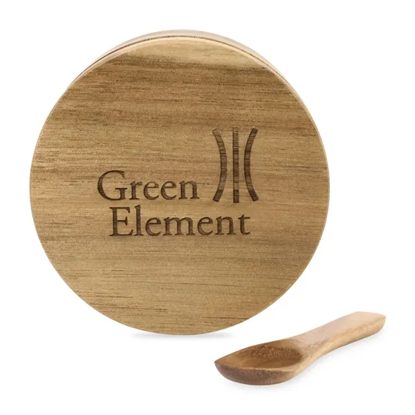 Acacia wood spice cellar with spoon.... from ASI 56070 Gemline / Gemline®