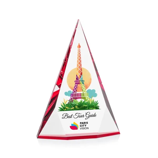 Recognize excellence with the Optical Crystal Rochester Pyramid VividPrint™ Award.... from ASI 84592 St Regis Group / St Regis