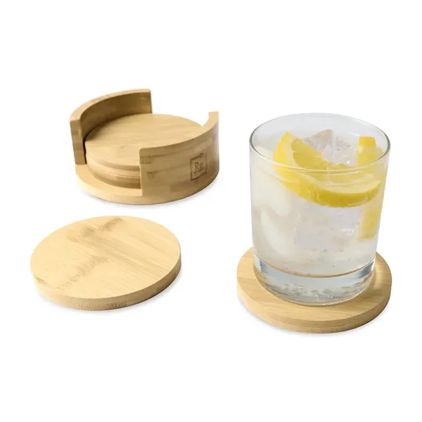 Bamboo coaster set.... from ASI 56070 Gemline / Gemline®