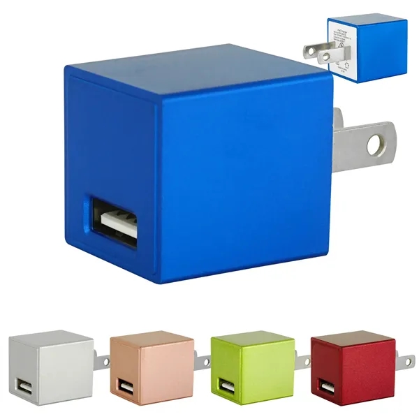 UL Metallic USB Wall Charger... from ASI 30208 A P Specialties / AP Specialties
