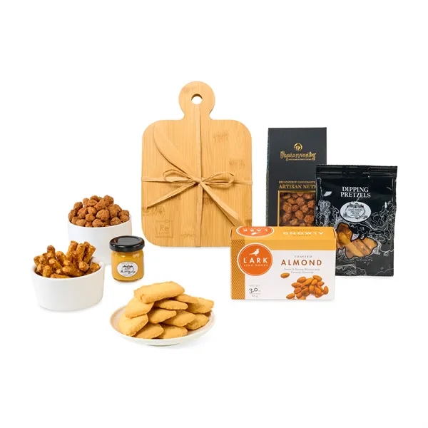 Bamboo cheese board with snacks.... from ASI 56070 Gemline / Gemline®