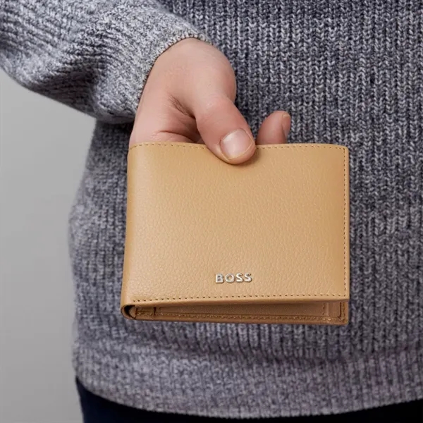 The Hugo Boss® Classic Grained Money Wallet features carefully chosen top-grain... from ASI 84592 St Regis Group