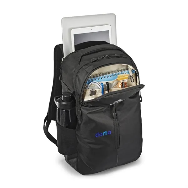 Backpack with 17" laptop pocket, 11" tablet sleeve and 360-degree reflectivity,... from ASI 56070 Gemline / Gemline®