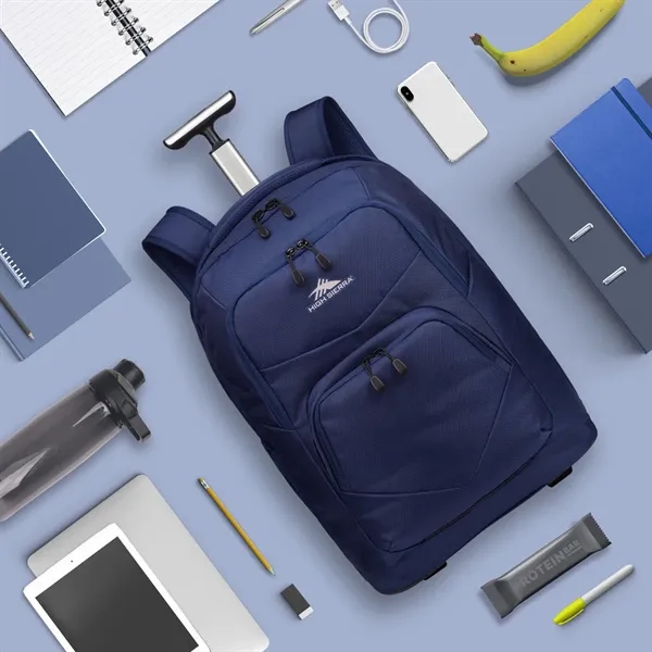 Wheeled backpack with padded laptop sleeve and 360-degree reflectivity.... from ASI 56070 Gemline / Gemline®