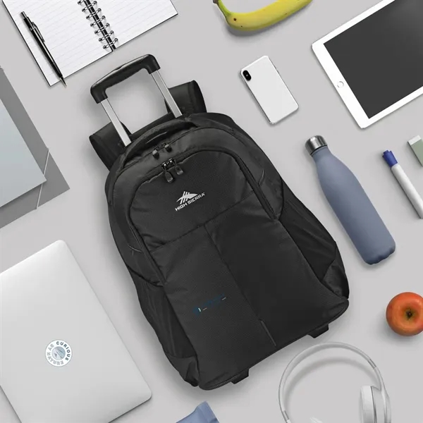 Wheeled backpack with padded laptop sleeve (17") and 360 degree reflectivity.... from ASI 56070 Gemline / Gemline®