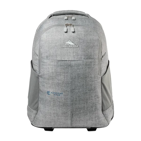 Wheeled backpack with padded laptop sleeve (17") and 360 degree reflectivity.... from ASI 56070 Gemline / Gemline®