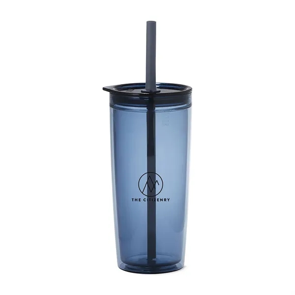 16 oz. recycled plastic tumbler with lid and straw.... from ASI 56070 Gemline / Gemline®