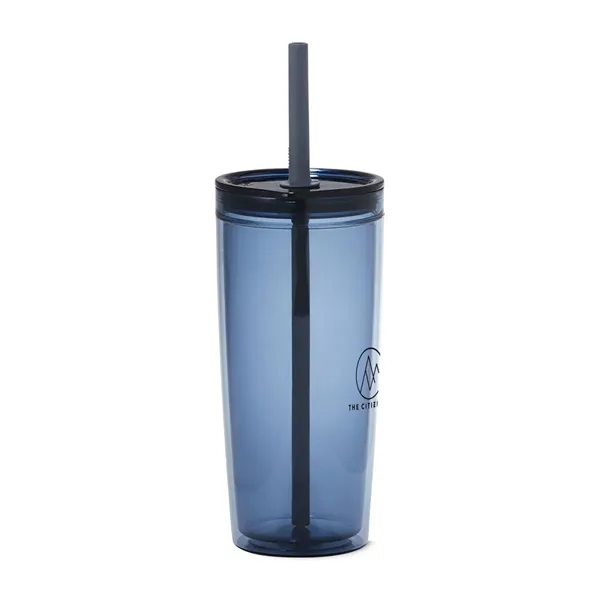 16 oz. recycled plastic tumbler with lid and straw.... from ASI 56070 Gemline / Gemline®