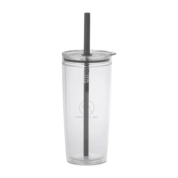 16 oz. recycled plastic tumbler with lid and straw.... from ASI 56070 Gemline / Gemline®