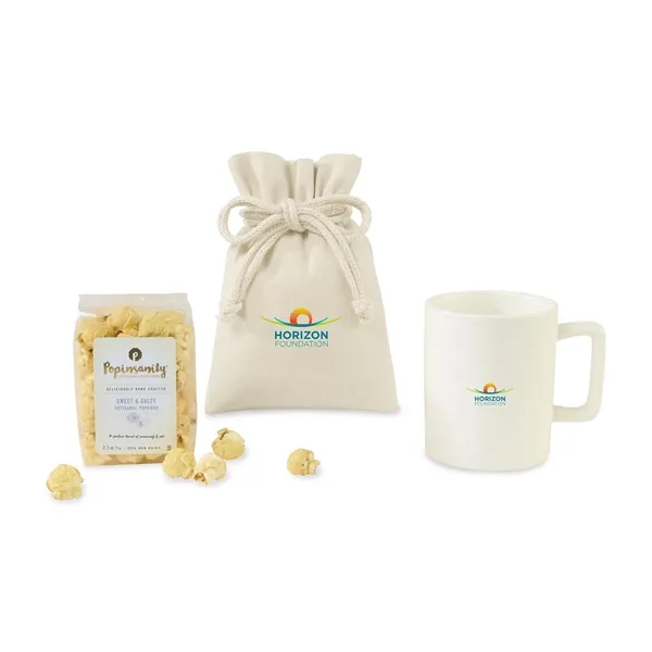 Artisanal popcorn mug stuffer gift set.... from ASI 56070 Gemline / Gemline®