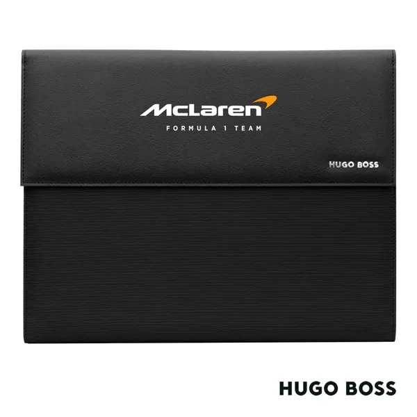 The Hugo Boss® Pinstripe A4 Folder, as its name conveys, features... from ASI 84592 St Regis Group