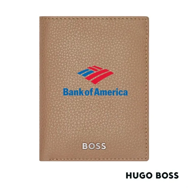 The Hugo Boss® Classic Grained Folding Card Holder is characterized by... from ASI 84592 St Regis Group
