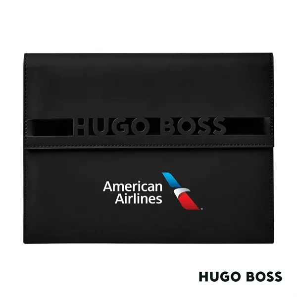 The Hugo Boss® Cloud A5 Folder is simplistic, monochromatic & luxurious.... from ASI 84592 St Regis Group
