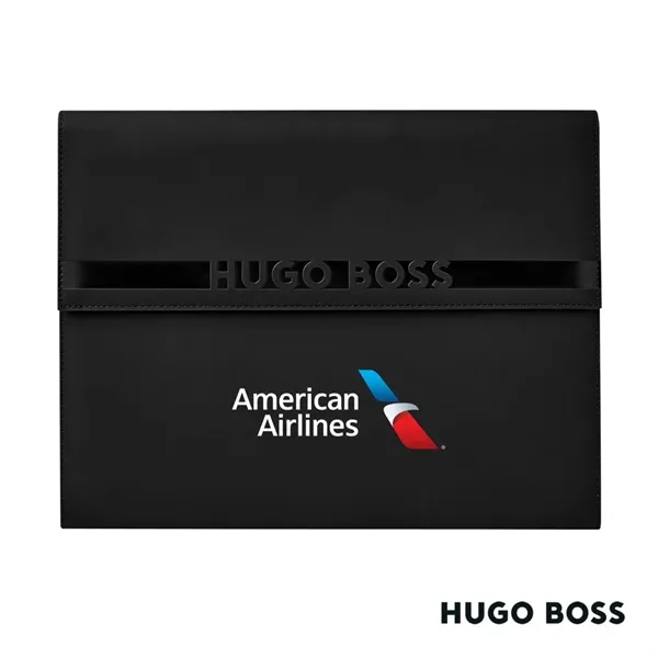 The Hugo Boss® Cloud A4 Folder is simplistic, monochromatic & luxurious.... from ASI 84592 St Regis Group