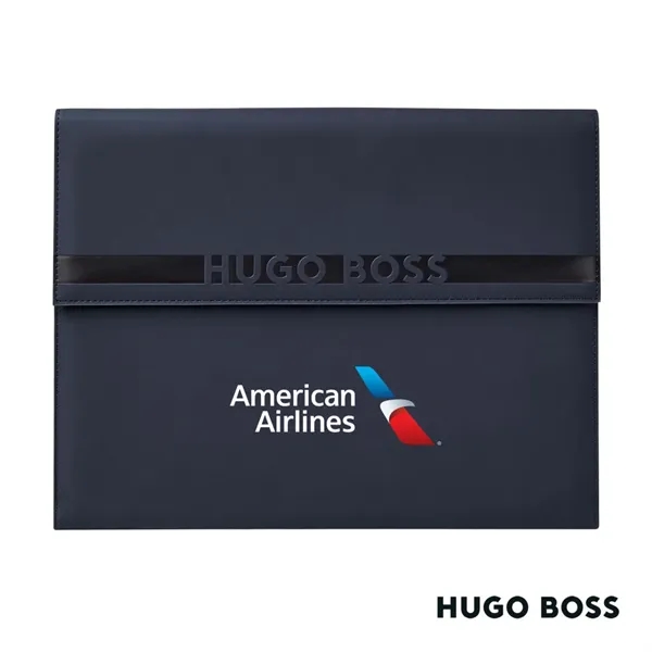 The Hugo Boss® Cloud A4 Folder is simplistic, monochromatic & luxurious.... from ASI 84592 St Regis Group