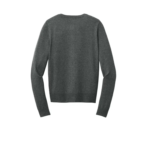 Port Authority Women's Easy Care Crewneck Cardigan Sweater... from ASI 84863 SanMar