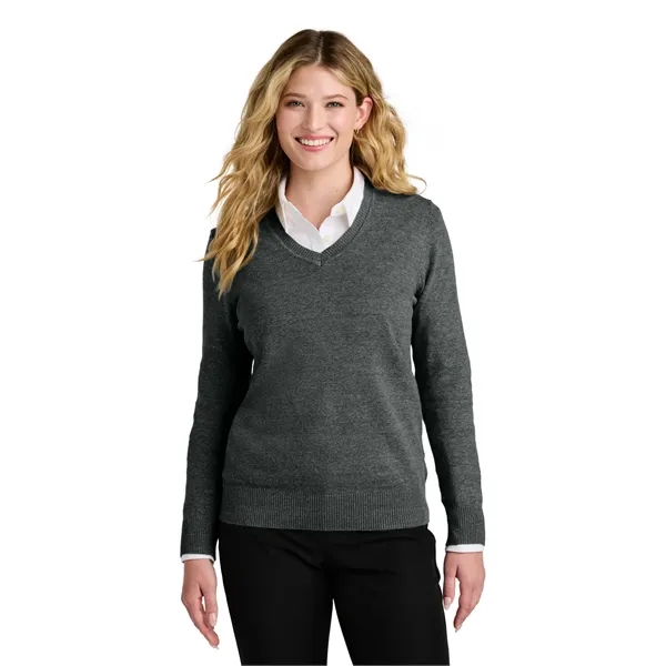 Port Authority Women's Easy Care V-Neck Sweater... from ASI 84863 SanMar