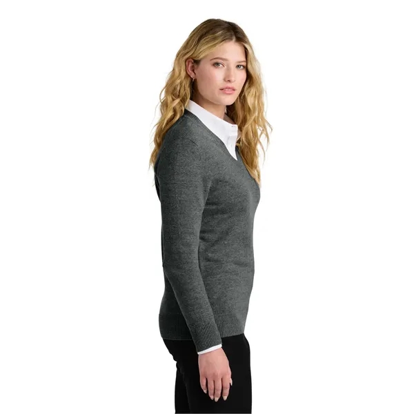 Port Authority Women's Easy Care V-Neck Sweater... from ASI 84863 SanMar
