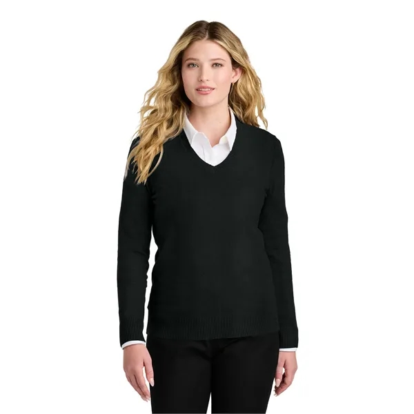 Port Authority Women's Easy Care V-Neck Sweater... from ASI 84863 SanMar