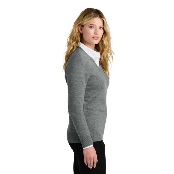 Port Authority Women's Easy Care V-Neck Sweater... from ASI 84863 SanMar