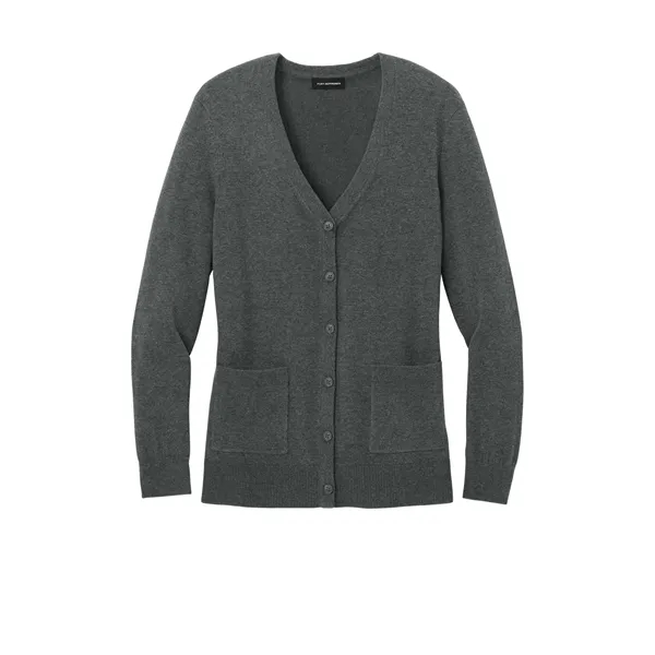Port Authority Women's Easy Care Button-Up Cardigan Sweater... from ASI 84863 SanMar