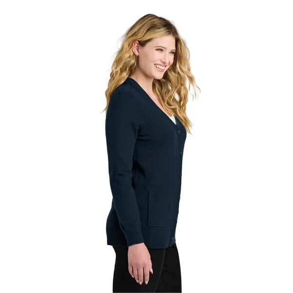 Port Authority Women's Easy Care Button-Up Cardigan Sweater... from ASI 84863 SanMar