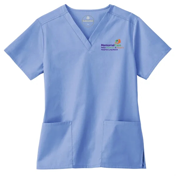 FUNDAMENTALS LADIES TWO POCKET V-NECK TOP... from ASI 30208 A P Specialties / AP Specialties