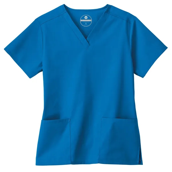 FUNDAMENTALS LADIES TWO POCKET V-NECK TOP... from ASI 30208 A P Specialties / AP Specialties